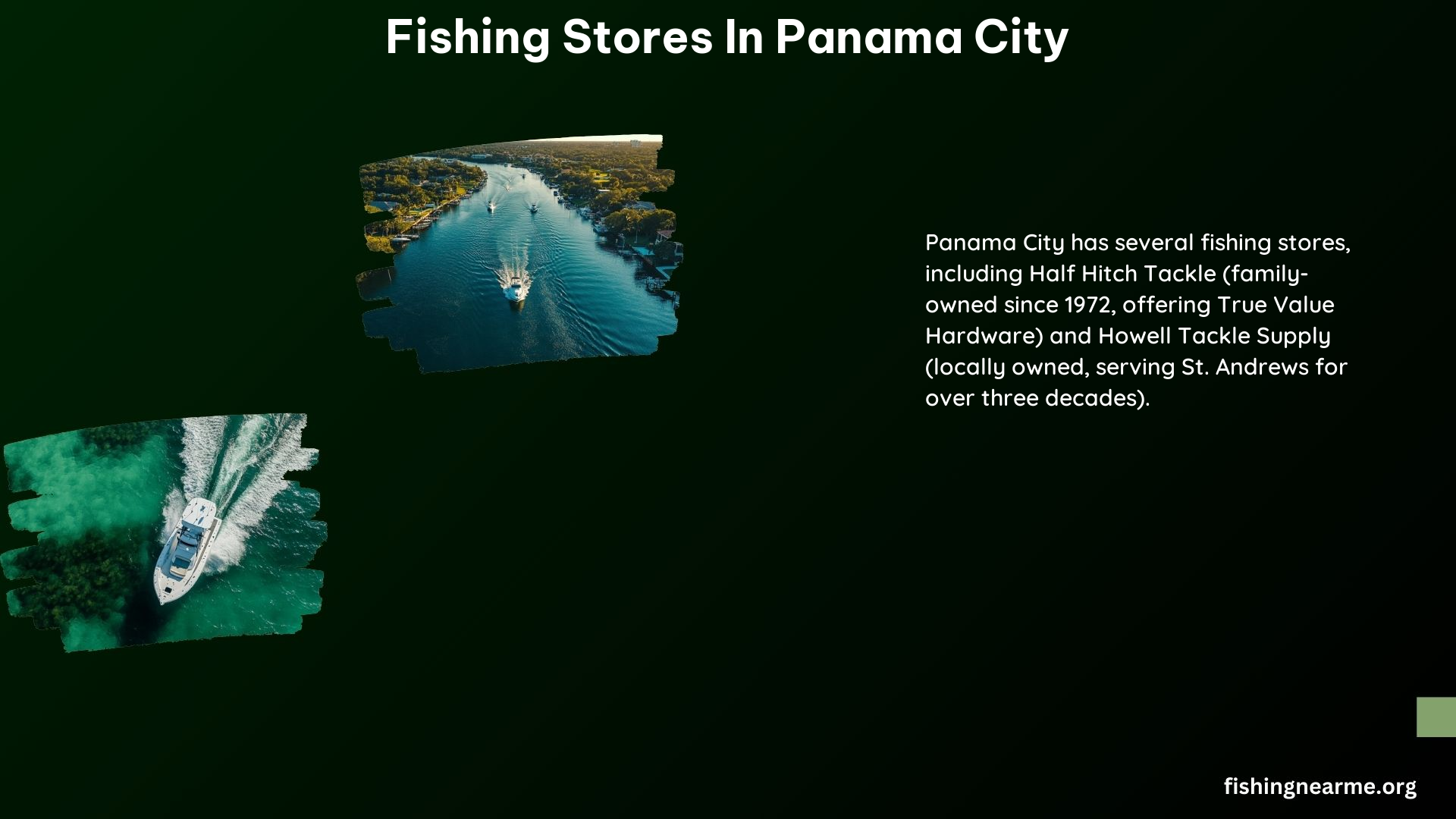 Fishing Stores in Panama City