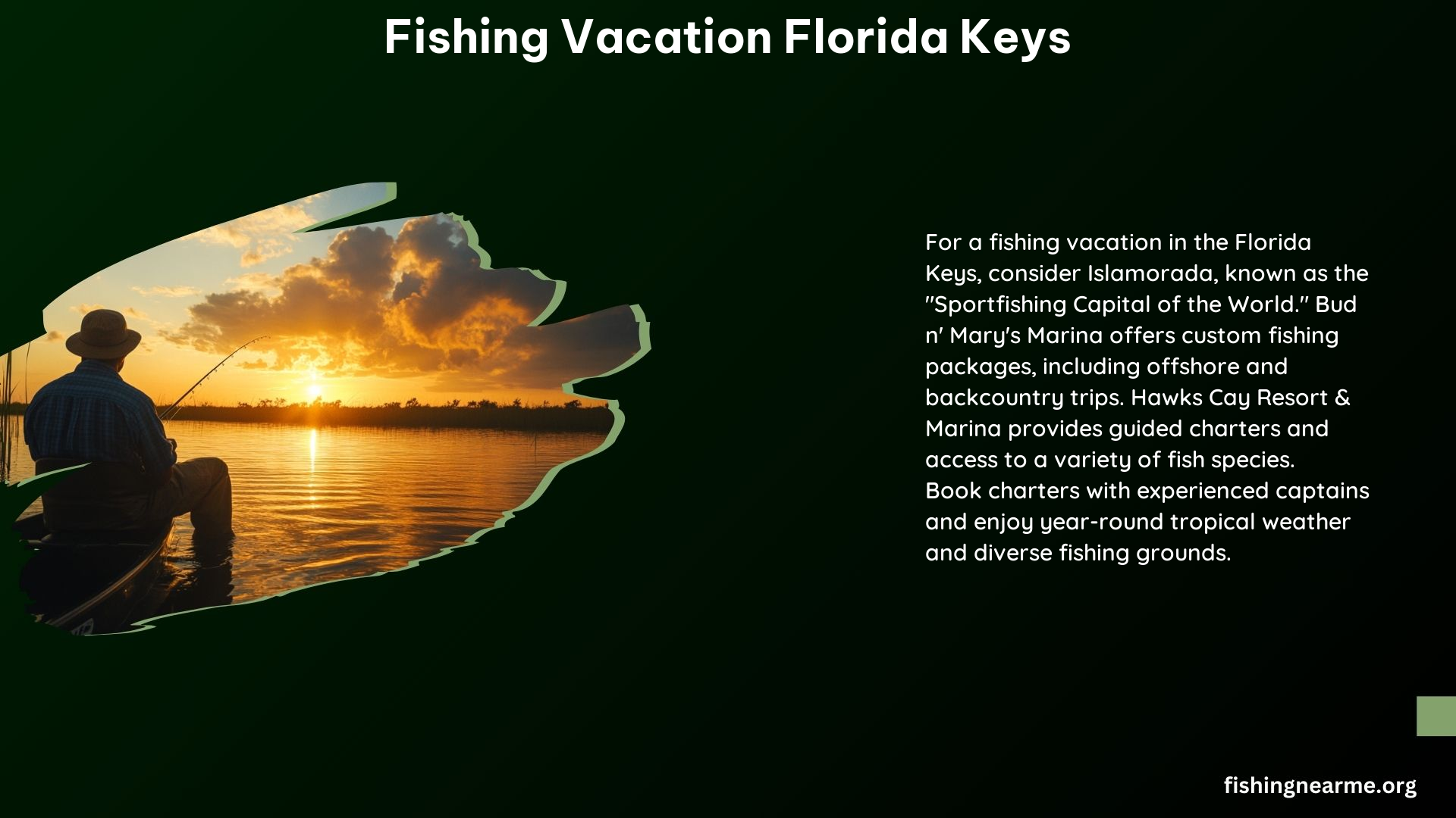 Fishing Vacation Florida Keys