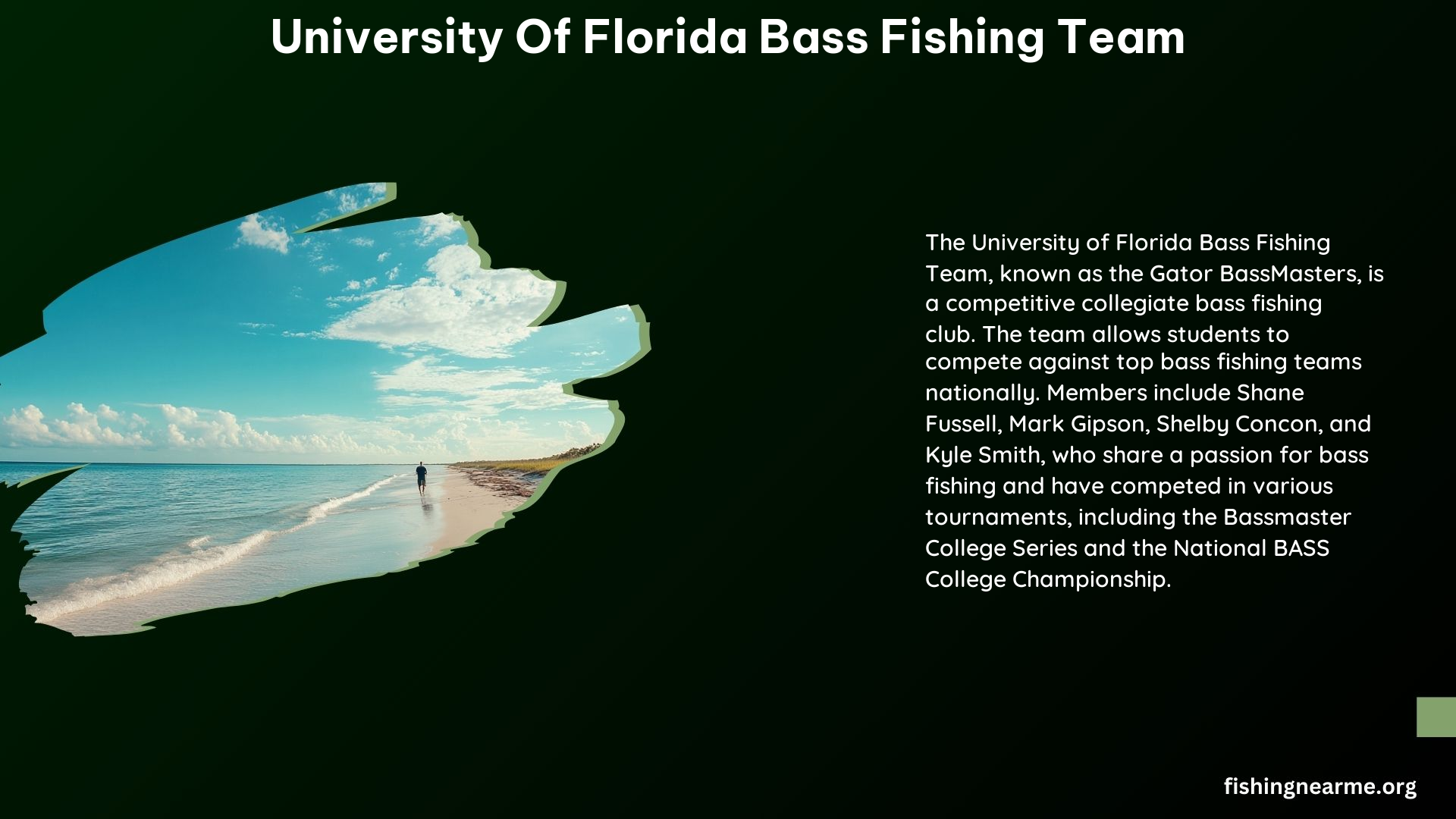 University of Florida Bass Fishing Team